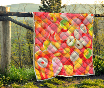 Sweet Gummy Print Quilt