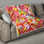 Sweet Gummy Print Quilt