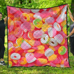 Sweet Gummy Print Quilt