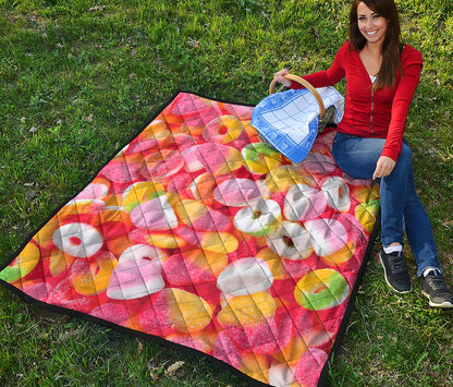 Sweet Gummy Print Quilt