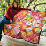 Sweet Gummy Print Quilt