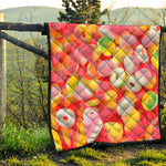 Sweet Gummy Print Quilt