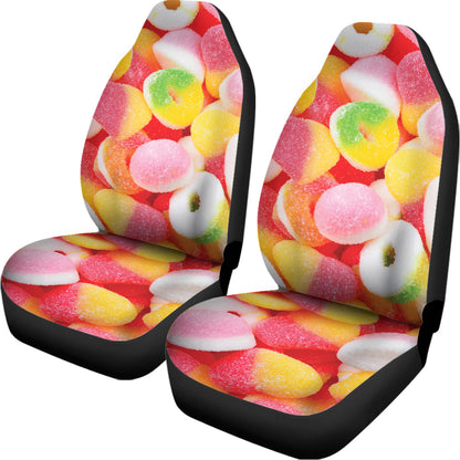 Sweet Gummy Print Universal Fit Car Seat Covers