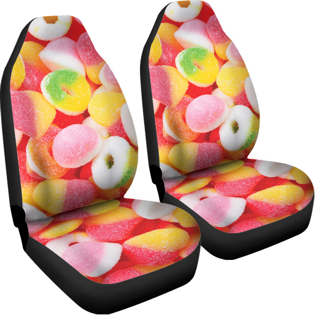 Sweet Gummy Print Universal Fit Car Seat Covers