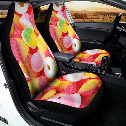 Sweet Gummy Print Universal Fit Car Seat Covers