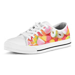Sweet Gummy Print White Low Top Shoes