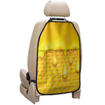 Sweet Honey Bee Hive Print Car Seat Organizers