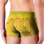 Sweet Honey Bee Hive Print Men's Boxer Briefs