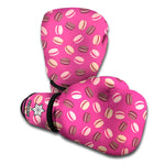 Sweet Macarons Pattern Print Boxing Gloves