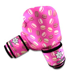 Sweet Macarons Pattern Print Boxing Gloves