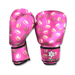 Sweet Macarons Pattern Print Boxing Gloves