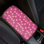 Sweet Macarons Pattern Print Car Center Console Cover