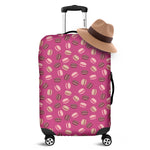 Sweet Macarons Pattern Print Luggage Cover