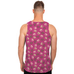 Sweet Macarons Pattern Print Men's Tank Top