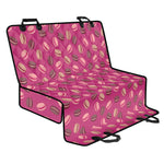 Sweet Macarons Pattern Print Pet Car Back Seat Cover