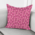 Sweet Macarons Pattern Print Pillow Cover