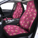 Sweet Macarons Pattern Print Universal Fit Car Seat Covers
