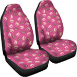 Sweet Macarons Pattern Print Universal Fit Car Seat Covers