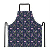 Sweet Pea Floral Pattern Print Apron