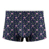 Sweet Pea Floral Pattern Print Men's Boxer Briefs