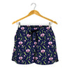 Sweet Pea Floral Pattern Print Women's Shorts