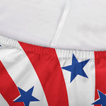 Swirl American Patriotic Star Print Sofa Cover