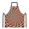 Swirl Playing Card Suits Print Apron