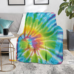 Swirl Tie Dye Print Blanket