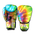 Swirl Tie Dye Print Boxing Gloves