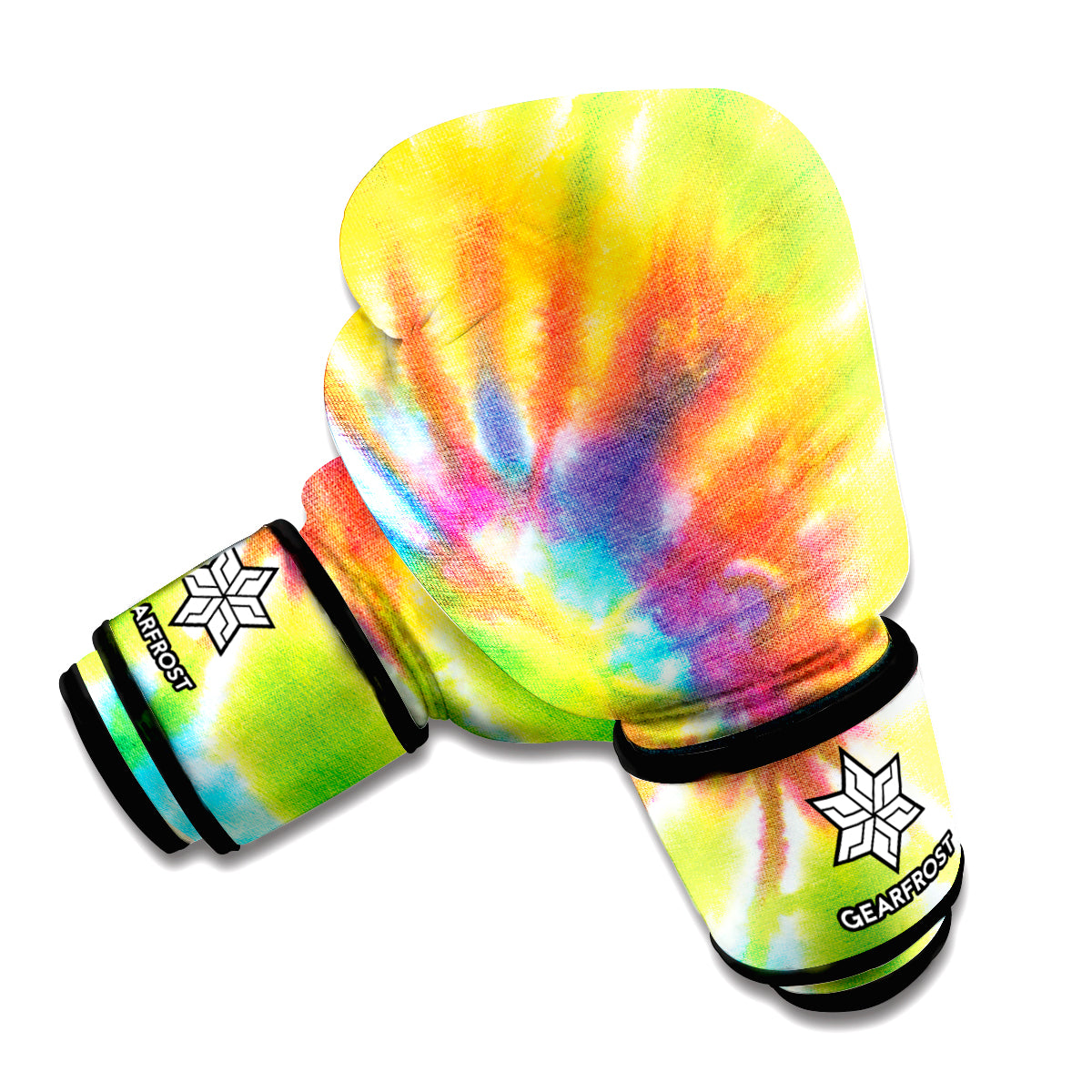 Swirl Tie Dye Print Boxing Gloves