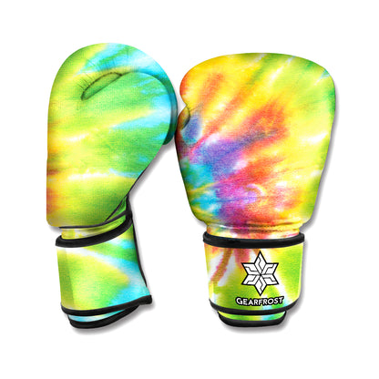 Swirl Tie Dye Print Boxing Gloves