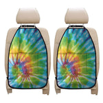 Swirl Tie Dye Print Car Seat Organizers