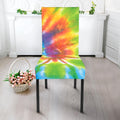 Swirl Tie Dye Print Dining Chair Slipcover