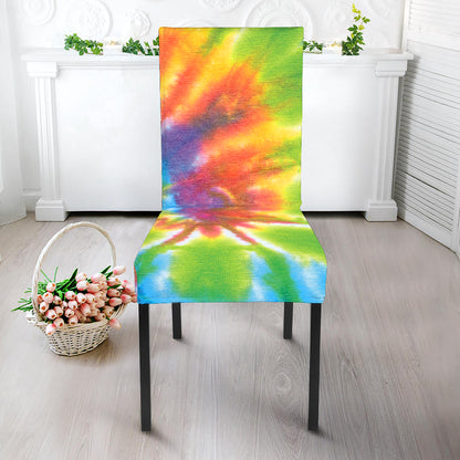 Swirl Tie Dye Print Dining Chair Slipcover