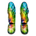 Swirl Tie Dye Print Muay Thai Shin Guards
