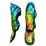 Swirl Tie Dye Print Muay Thai Shin Guard