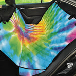 Swirl Tie Dye Print Pet Car Back Seat Cover