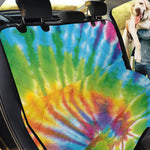 Swirl Tie Dye Print Pet Car Back Seat Cover