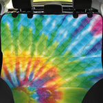 Swirl Tie Dye Print Pet Car Back Seat Cover