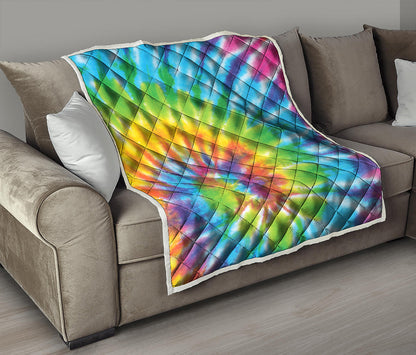 Swirl Tie Dye Print Quilt