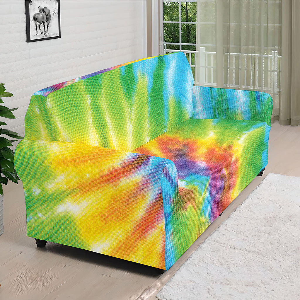 Swirl Tie Dye Print Sofa Cover