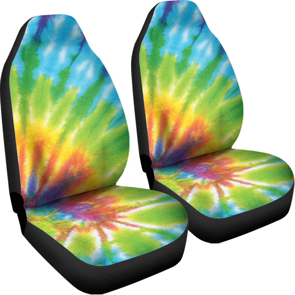 Swirl Tie Dye Print Universal Fit Car Seat Covers