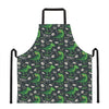 T-Rex And Dino Fossil Pattern Print Apron