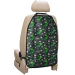 T-Rex And Dino Fossil Pattern Print Car Seat Organizers