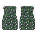 T-Rex And Dino Fossil Pattern Print Front Car Floor Mats