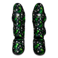 T-Rex And Dino Fossil Pattern Print Muay Thai Shin Guards