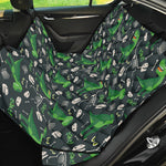 T-Rex And Dino Fossil Pattern Print Pet Car Back Seat Cover