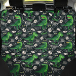 T-Rex And Dino Fossil Pattern Print Pet Car Back Seat Cover
