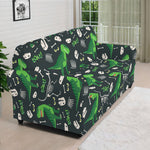 T-Rex And Dino Fossil Pattern Print Sofa Cover