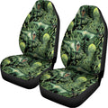 T-Rex Dinosaur And Jurassic Plants Print Universal Fit Car Seat Covers